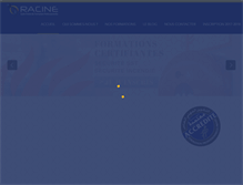 Tablet Screenshot of ecoleracine.com